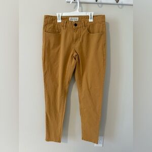 Dapper Boi Chino Pants Khaki Brown Mustard Men’s Size 32x32